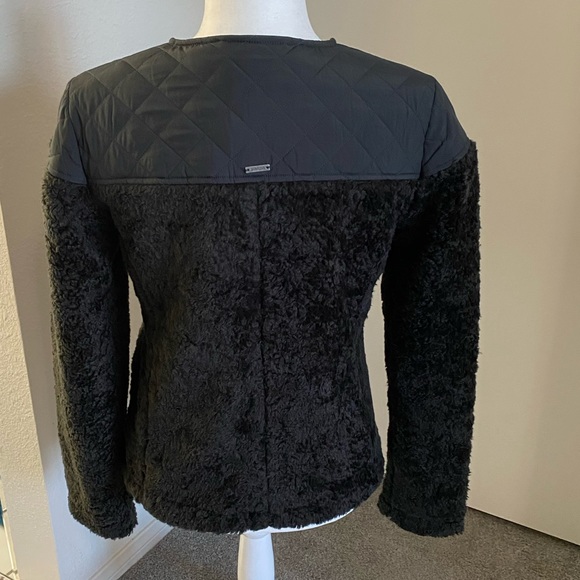 NWT Prana Black Quilted / Faux Fur Jacket - Picture 2 of 7